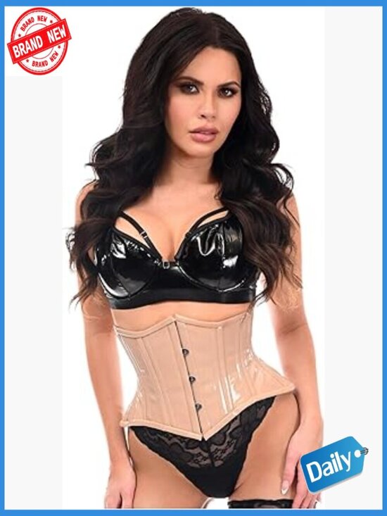 Other - Steel Boned Under Bust Mini Cincher Corset - Hand Wash